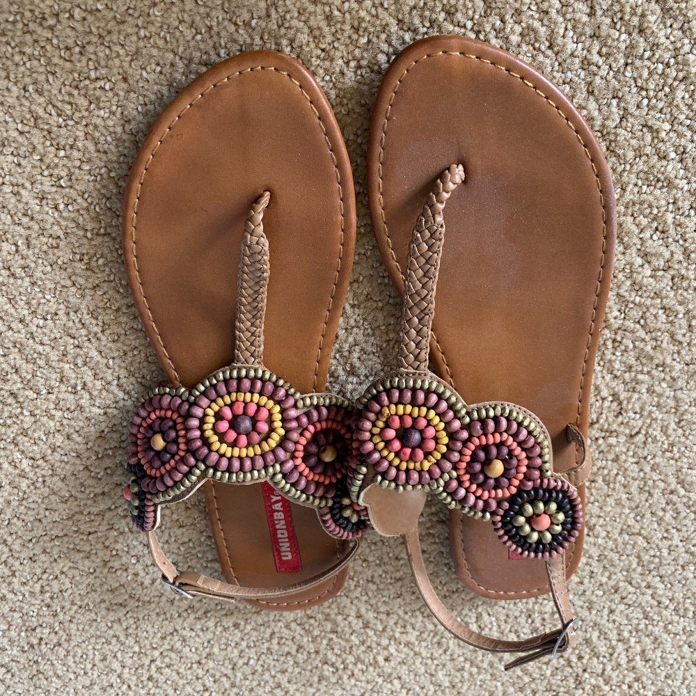 Unionbay Tan Sandals